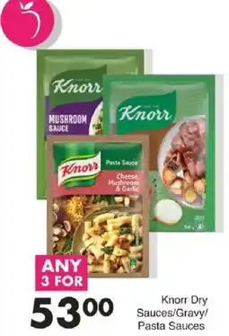 Save Knorr Dry Sauces/Gravy/Pasta Sauces offer