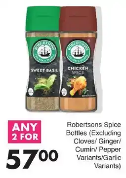 Save Robertsons Spice Bottles offer