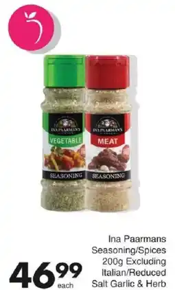 Save Ina Paarmans Seasoning/Spices offer