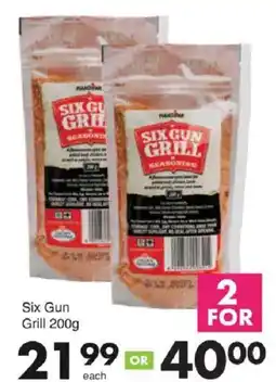 Save Six Gun Grill Seasoning offer