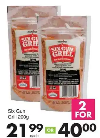 Save Six Gun Grill Seasoning offer