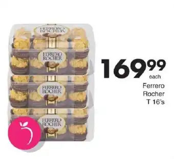 Save Ferrero Rocher T 16's offer