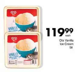 Save Ola Vanilla Ice Cream offer