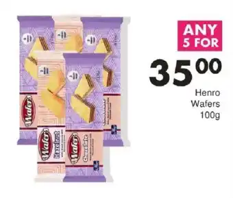 Save Henro Wafers offer