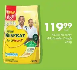 Save Nestlé Nespray Milk Powder Pouch offer