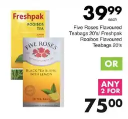 Save Five Roses Black Tea Blend with Lemon offer