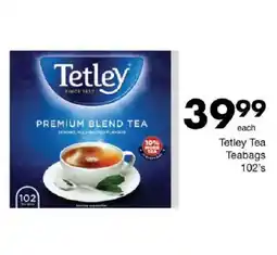 Save Tetley Tea Teabags offer