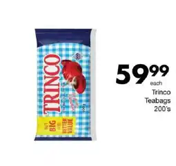 Save Trinco Teabags 200's offer