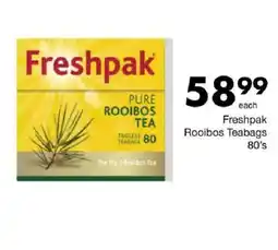 Save Freshpak Pure Rooibos Tea offer