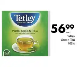 Save Tetley Green Tea offer