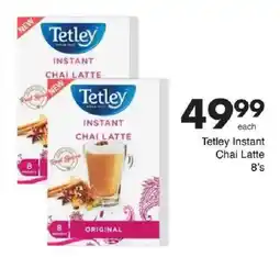 Save Tetley Instant Chai Latte offer