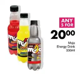 Save Mojo Energy Drink offer