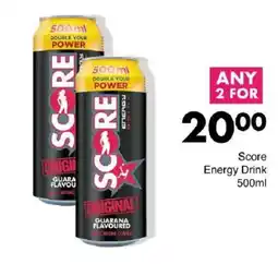 Save Score Energy Drink offer