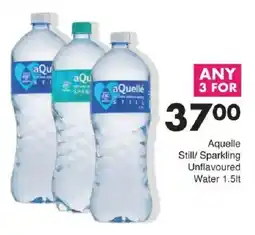 Save Aquelle Still/ Sparkling Unflavoured Water offer