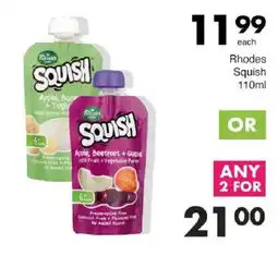 Save Rhodes Squish offer