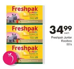 Save Freshpak Junior Rooibos Tea offer