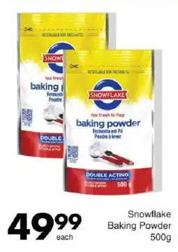 Save Snowflake Baking Powder offer