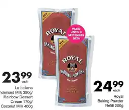 Save Royal Baking Powder Refill offer
