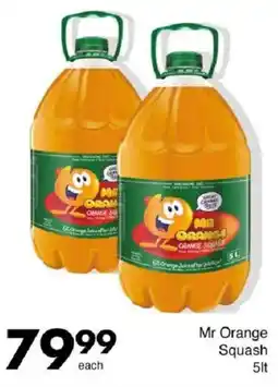 Save Mr Orange Squash offer