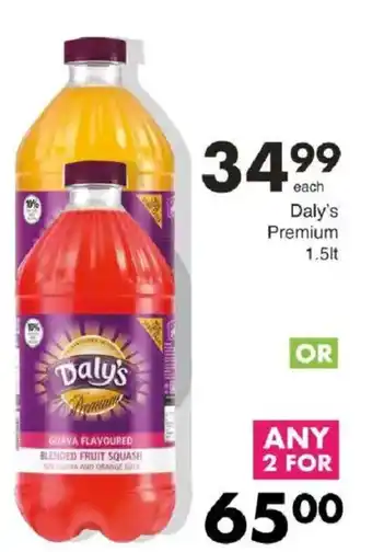 Save Daly's Premium offer