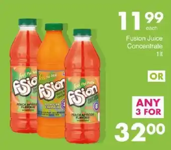 Save Fusion Juice Concentrate offer
