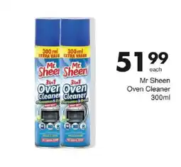 Save Mr Sheen Oven Cleaner offer