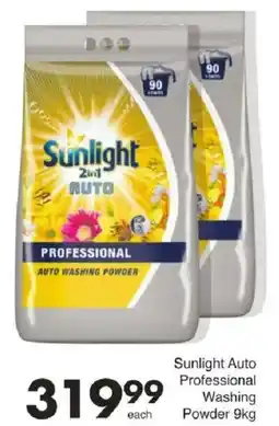Save Sunlight Auto Professional Washing Powder offer