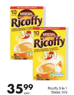 Save Nescafe Ricoffy 3 In 1 offer