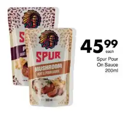 Save Spur Pour On Sauce offer