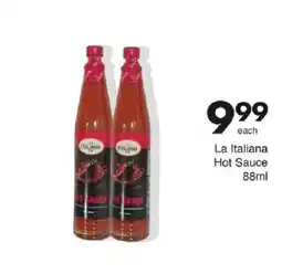 Save La Italiana Hot Sauce offer