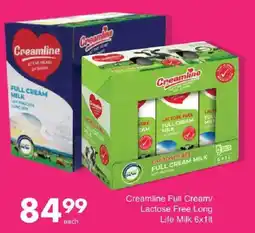 Save Creamline Full Cream/Lactose Free Long Life Milk offer