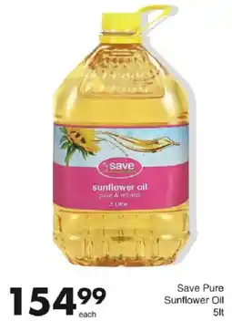 Save Save Pure Sunflower Oil offer