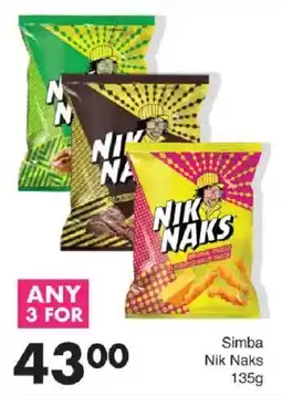 Save Simba Nik Naks offer
