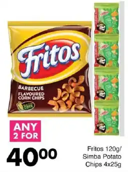 Save Fritos Barbecue Flavoured Corn Chips offer