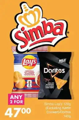 Save Simba Lay's/Doritos offer