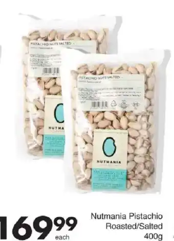 Save Nutmania Pistachio Roasted/Salted offer