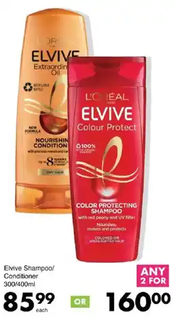 Save Elvive Shampoo/Conditioner offer