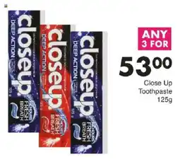 Save Close Up Toothpaste offer