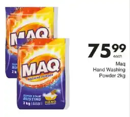 Save Maq Hand Washing Powder offer