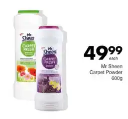 Save Mr Sheen Carpet Powder offer