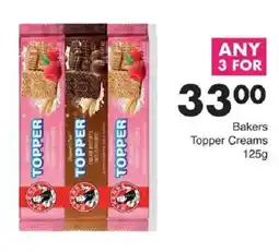 Save Bakers Topper Creams offer
