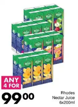 Save Rhodes Nectar Juice offer