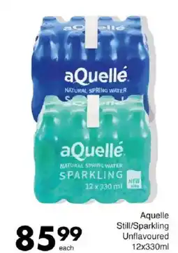 Save aQuelle Still/Sparkling Unflavoured offer