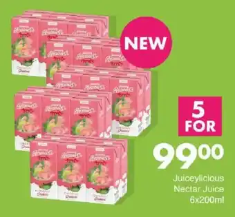 Save Juiceylicious Nectar Juice offer