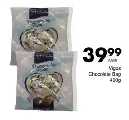 Save Vigos Chocolate Bag offer
