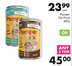 Save Pamper Cat Food offer