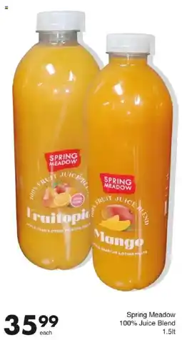 Save Spring Meadow 100% Juice Blend offer