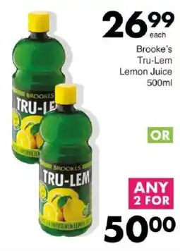 Save Brooke's Tru-Lem Lemon Juice offer