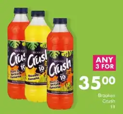 Save Brookes Crush offer