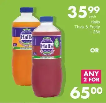 Save Halls Thick & Fruity offer